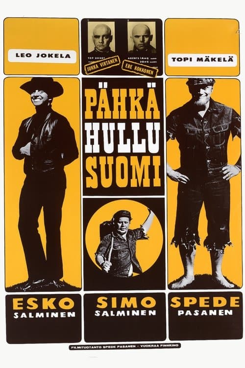 Pähkähullu Suomiのポスター