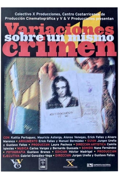 Variaciones sobre un mismo crimenのポスター
