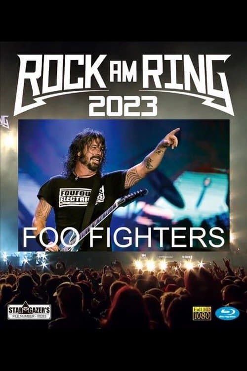 Foo Fighters - Live at Rock am Ring 2023のポスター