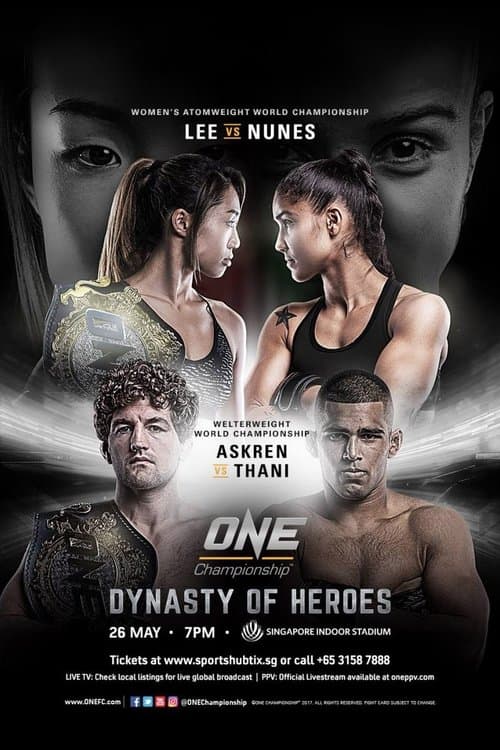 ONE Championship 54: Dynasty of Heroesのポスター