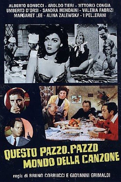 Questo pazzo, pazzo mondo della canzoneのポスター