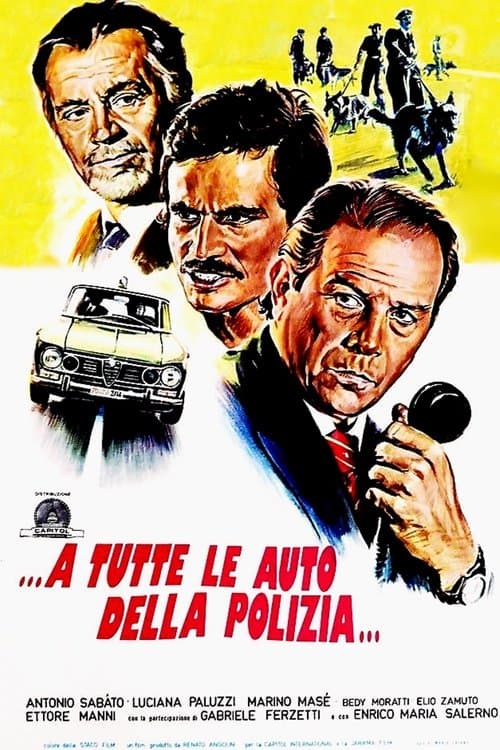 ...a tutte le auto della polizia...のポスター