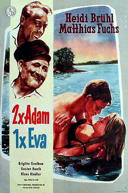 2 x Adam, 1 x Evaのポスター