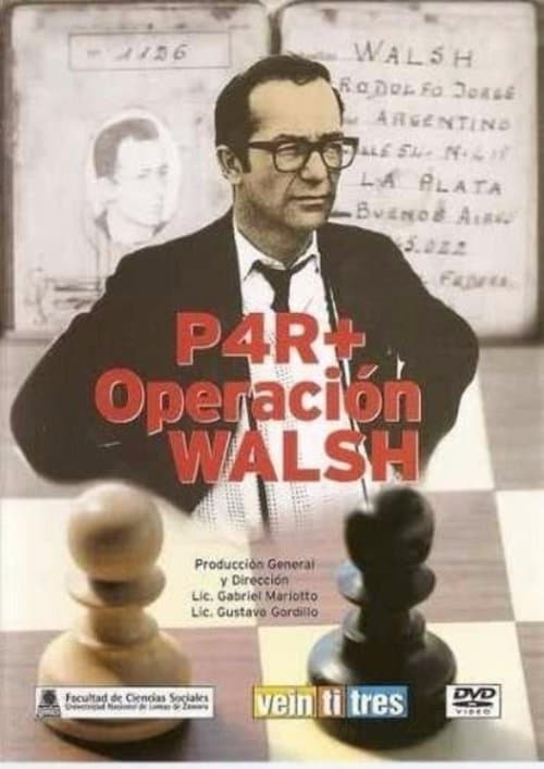 P4R+ Operación Walshのポスター