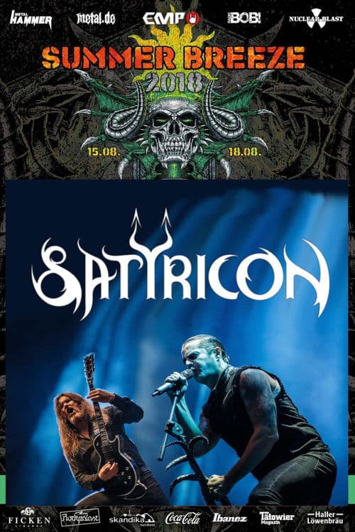 Satyricon: Live Summer Breeze 2018のポスター