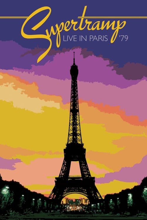 Supertramp: Live in Paris '79のポスター