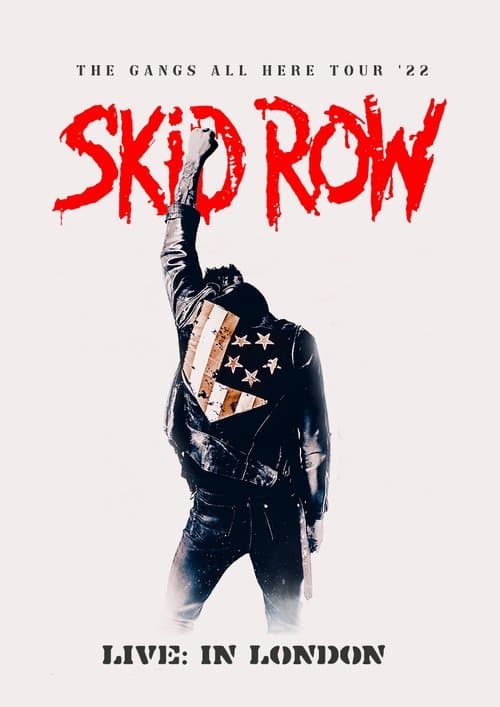 Skid Row - Live in London 2024のポスター