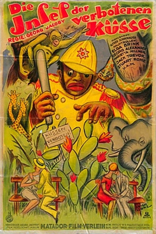 Die Insel der verbotenen Küsseのポスター