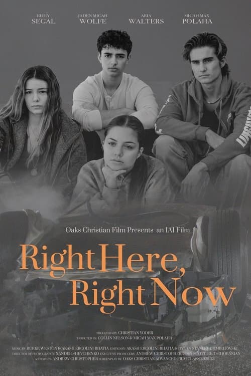 Right Here, Right Nowのポスター