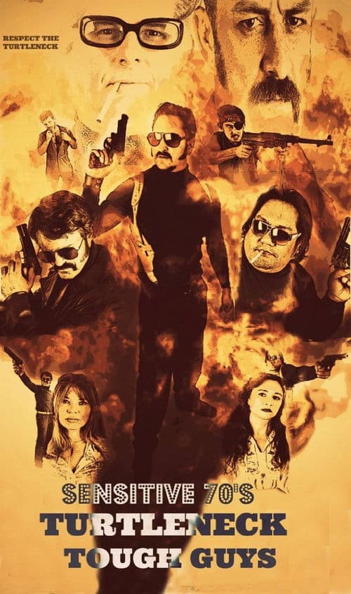 Sensitive 70'S Turtleneck Tough Guysのポスター