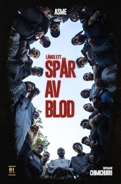 LÄNGS ETT SPÅR AV BLODのポスター