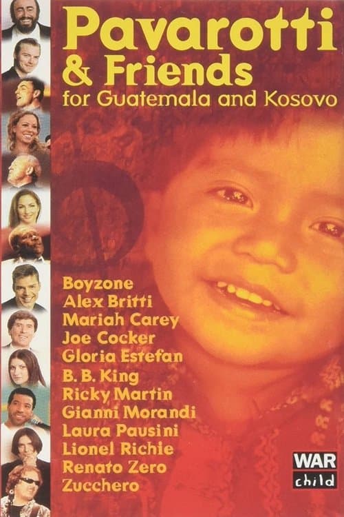 Pavarotti & Friends for Guatemala and Kosovoのポスター