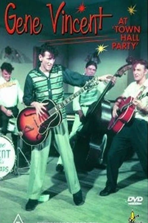 Gene Vincent at Town Hall Partyのポスター