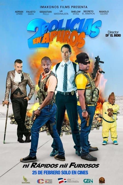 Dos policías en apurosのポスター