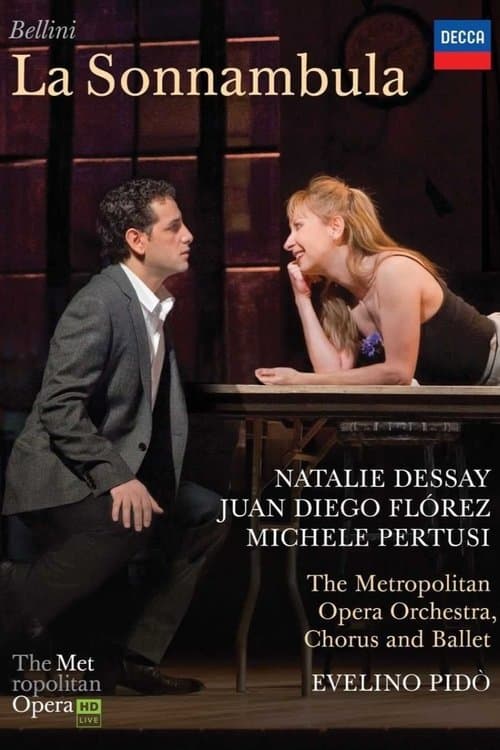 Bellini: La Sonnambulaのポスター