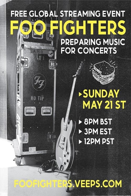 Foo Fighters: Preparing Music for Concertsのポスター