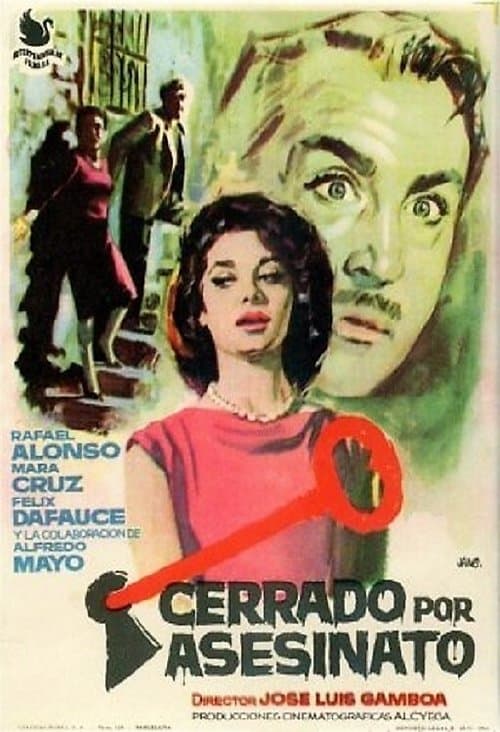 Cerrado por asesinatoのポスター