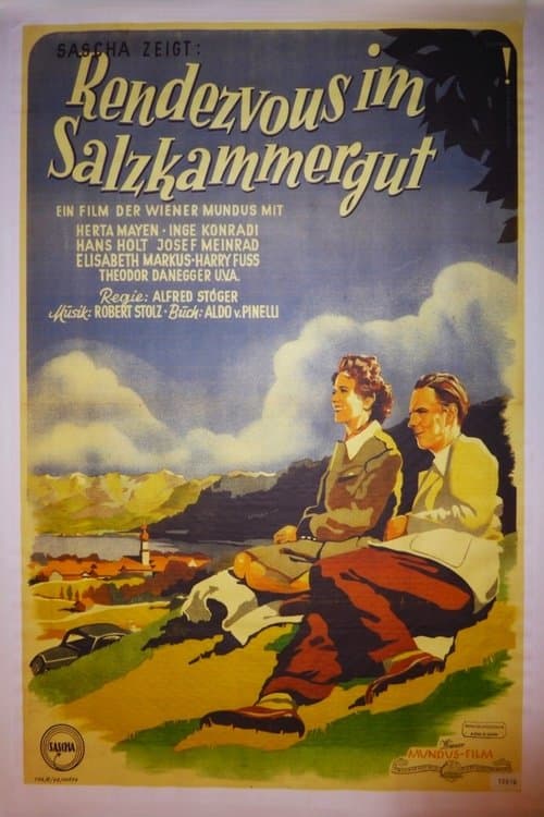 Rendezvous im Salzkammergutのポスター