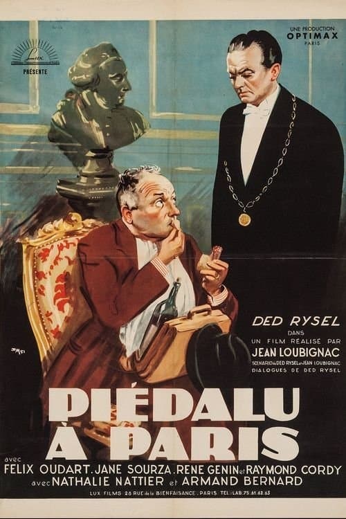 Piédalu à Parisのポスター