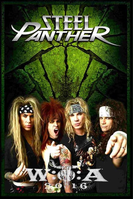 Steel Panther - Wacken 2016のポスター