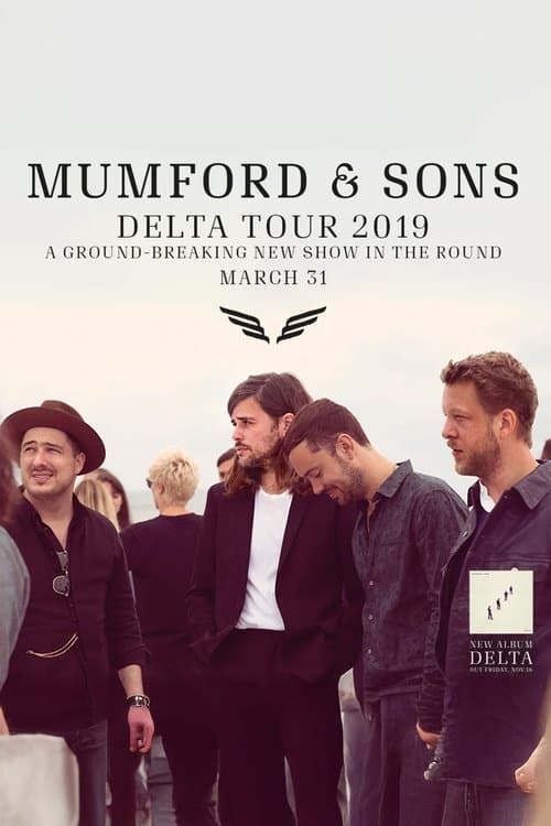 Mumford & Sons - Delta Tour Liveのポスター