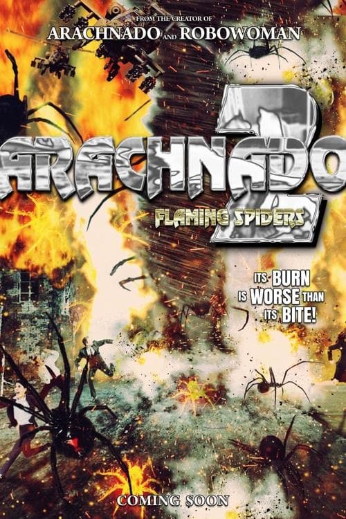 Arachnado 2: Flaming Spidersのポスター