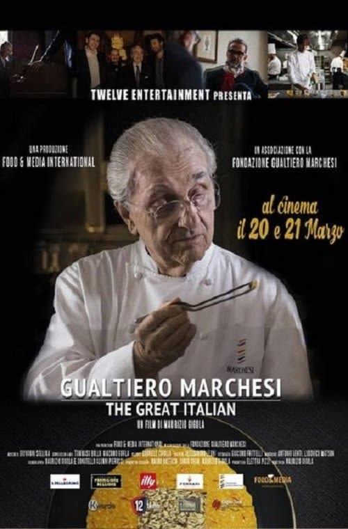 Gualtiero Marchesi: The Great Italianのポスター