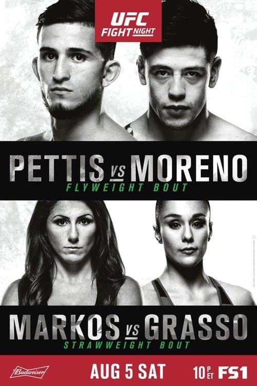 UFC Fight Night 114: Pettis vs. Morenoのポスター