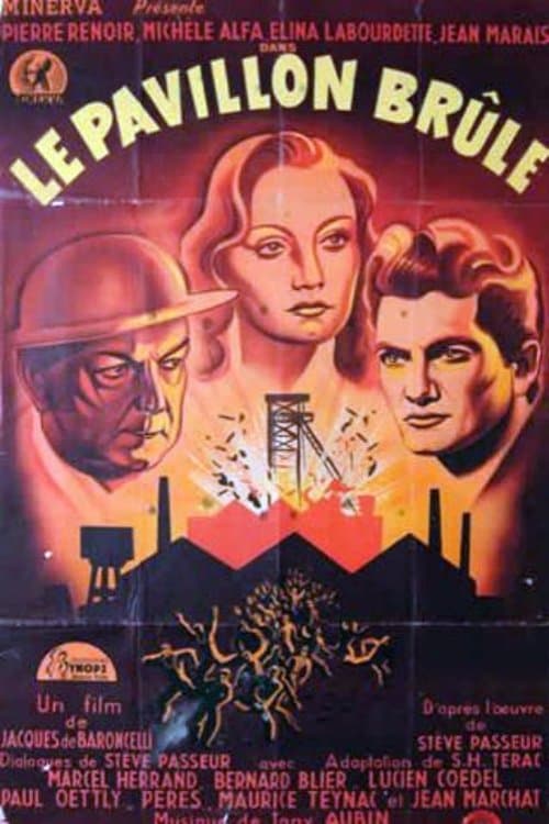 Le pavillon brûleのポスター