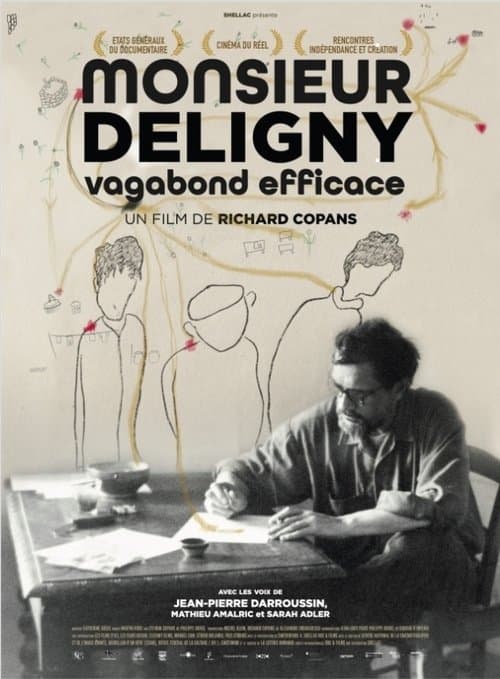 Monsieur Deligny, vagabond efficaceのポスター