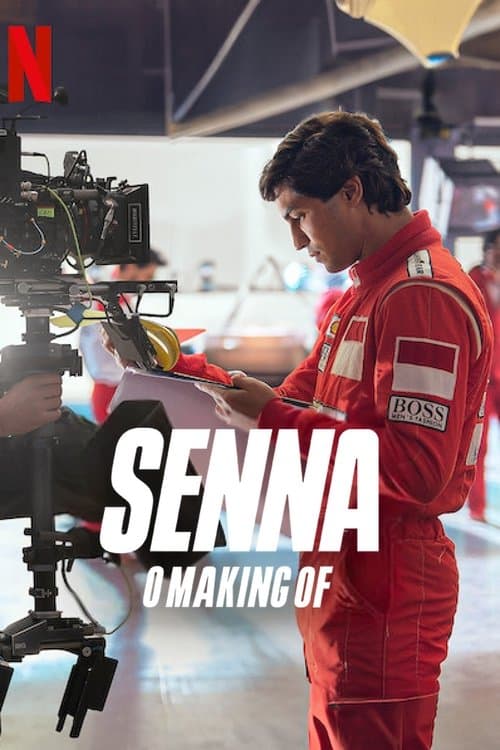 Senna por trás das camerasのポスター