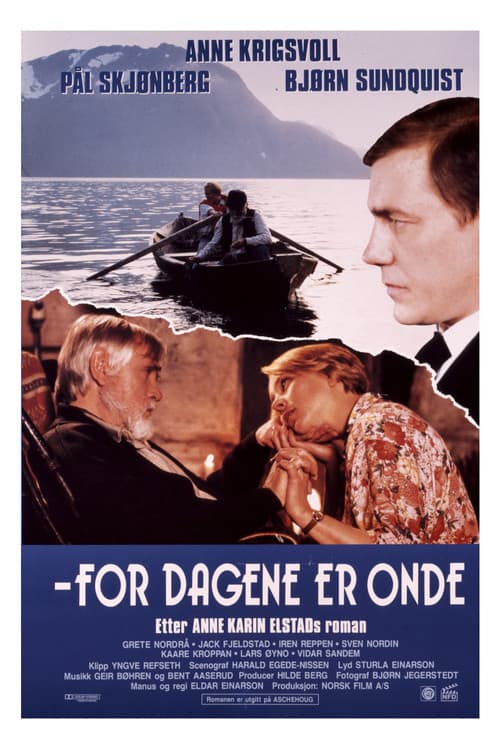 For dagene er ondeのポスター