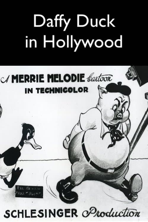 Daffy Duck in Hollywoodのポスター