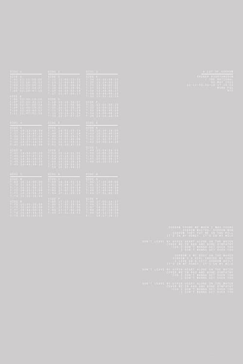 A Lot of Sorrowのポスター