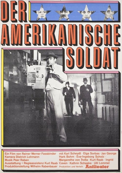 Der amerikanische Soldatのポスター