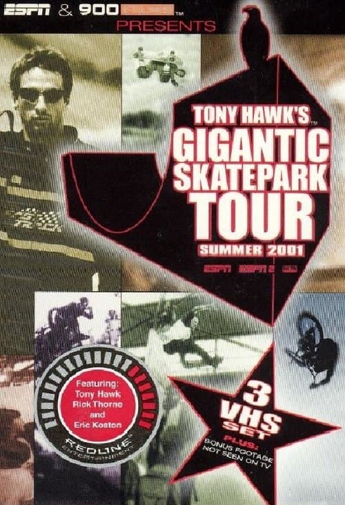 Tony Hawk's Gigantic Skatepark Tour 2001のポスター