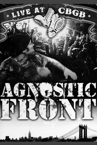 Agnostic Front: Live at CBGBのポスター