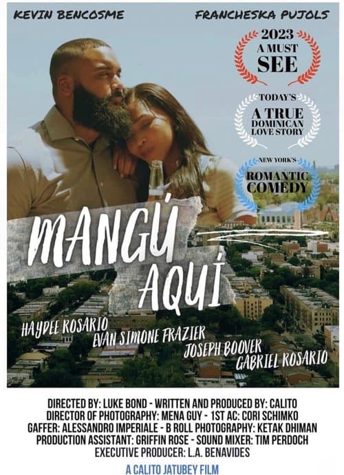 Mangú Aquíのポスター