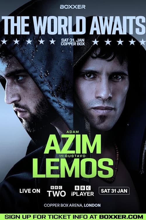 Adam Azim vs. Gustavo Lemosのポスター