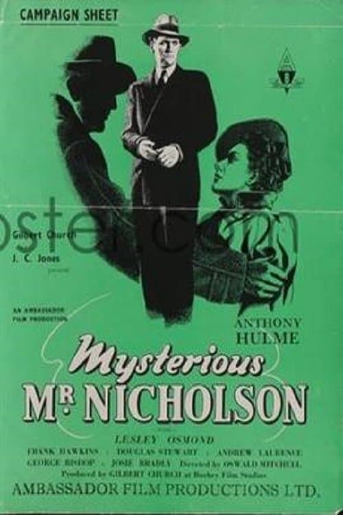Mysterious Mr. Nicholsonのポスター