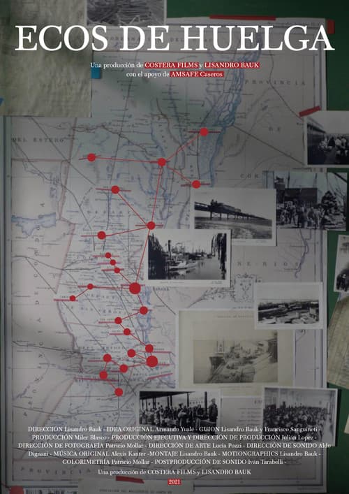 Ecos de huelgaのポスター