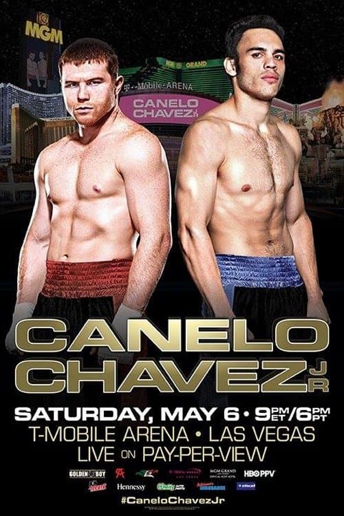 Canelo Alvarez vs. Julio Cesar Chavez Jr.のポスター