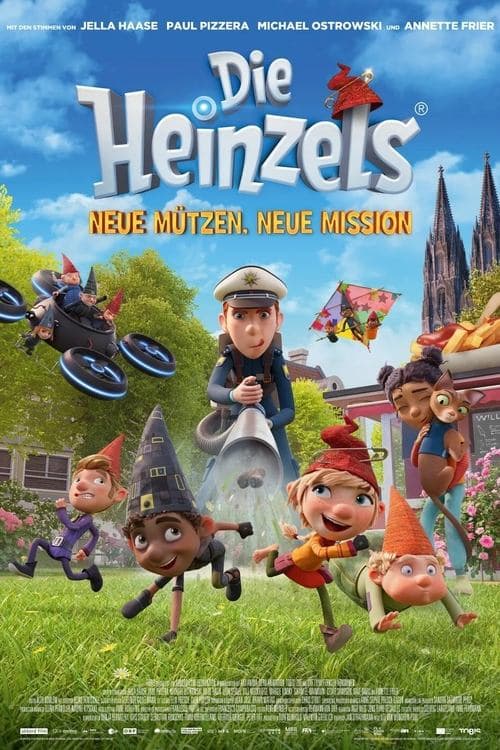 Die Heinzels: Neue Mützen, Neue Missionのポスター