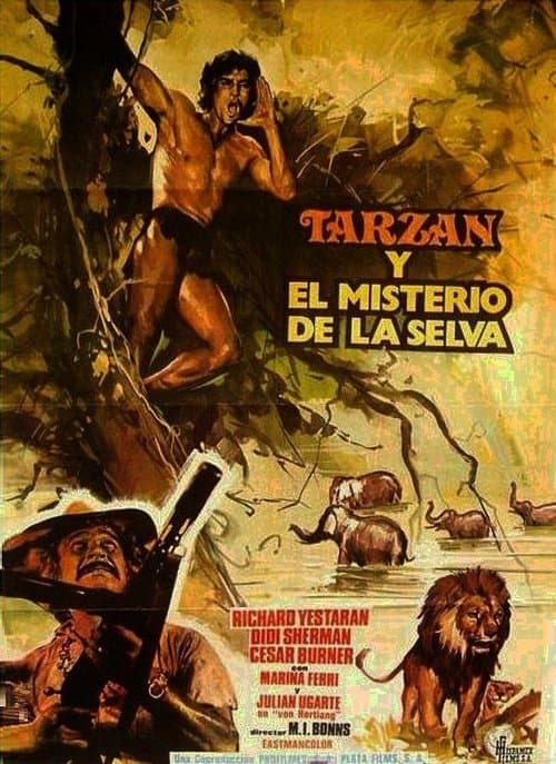 Tarzan y el misterio de la selvaのポスター
