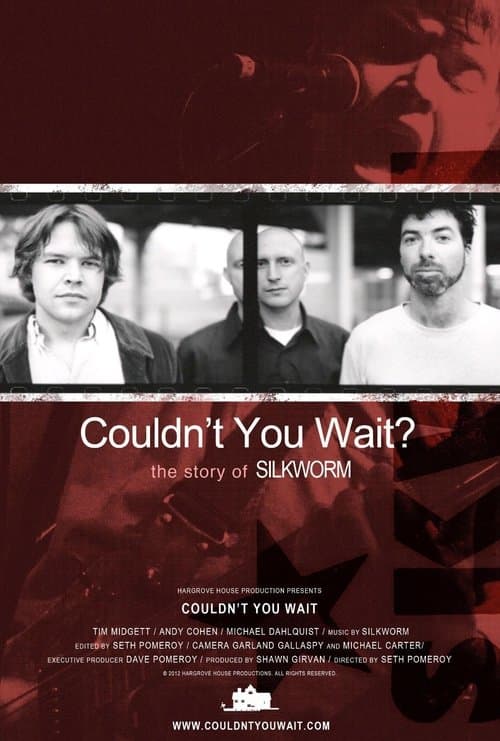 Couldn't You Wait?のポスター