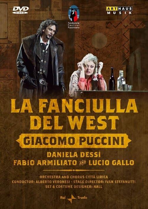 La fanciulla del Westのポスター