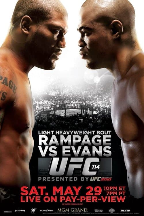 UFC 114: Rampage vs. Evansのポスター