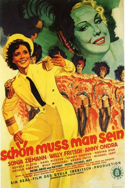 Schön muß man seinのポスター