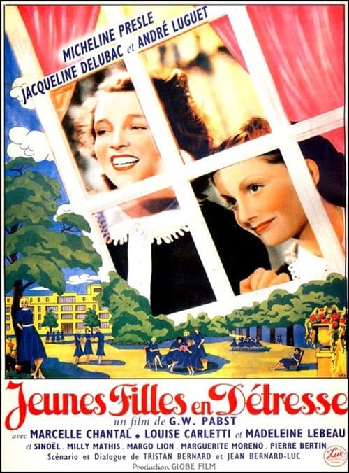 Jeunes filles en détresseのポスター