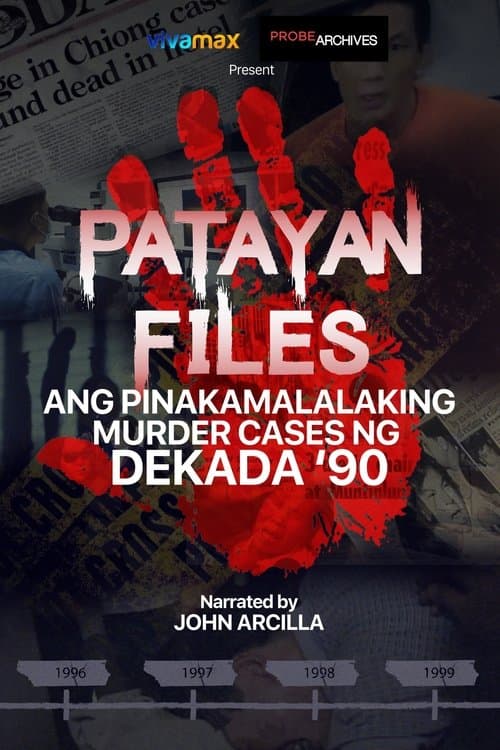 Patayan Files: Ang Pinakamalalaking Murder Cases Ng Dekada '90のポスター